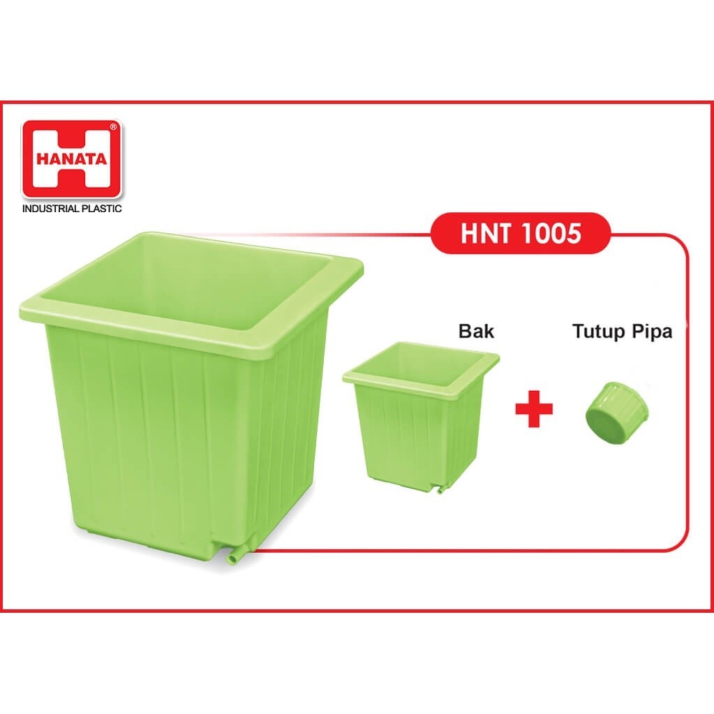 Bak Mandi Air Plastik Kotak  Hanata 1005 P  120 L