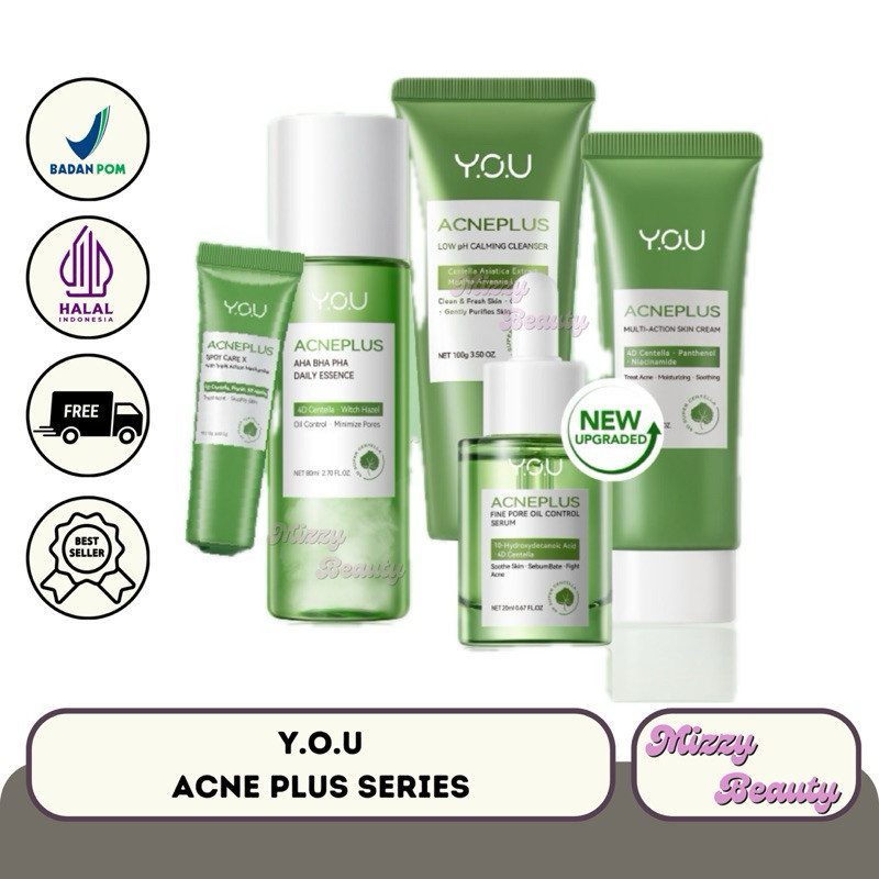 YOU ACNE PLUS SPOT CARE X NEW / YOU ACNE PLUS MOISTURIZER / YOU ACNE PLUS SERIES