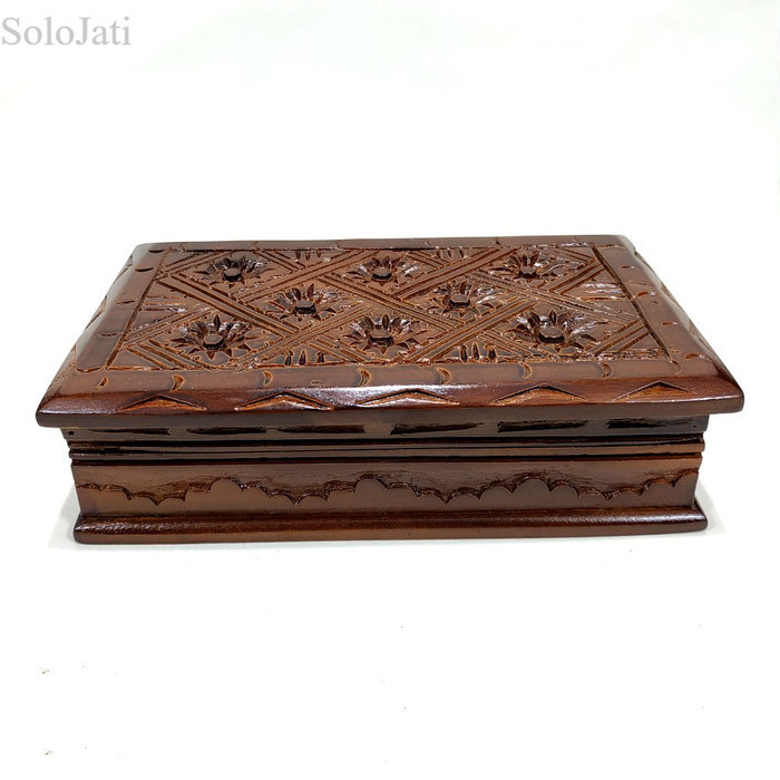 

Kotak Pusaka Perhiasan Ukir Kayu Jati murah