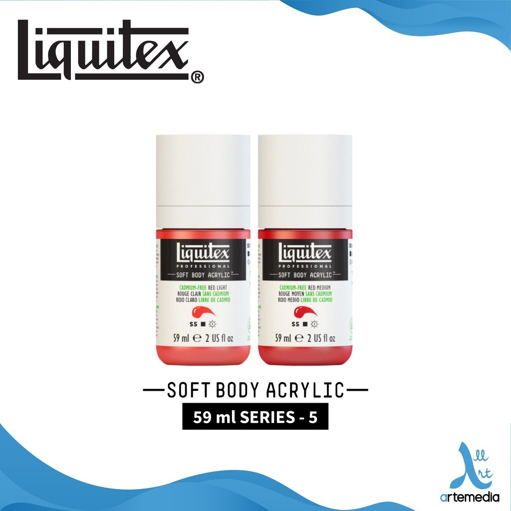 

Cat Akrilik Liquitex Soft Body 59ml Series 5 Acrylic Color Paint
