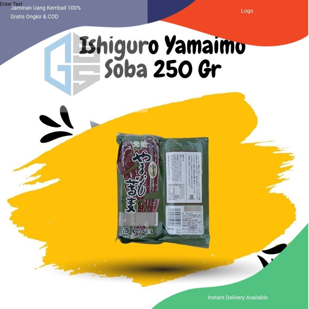 

Ishiguro Yamaimo Soba - Soba Kering - 250 Gr