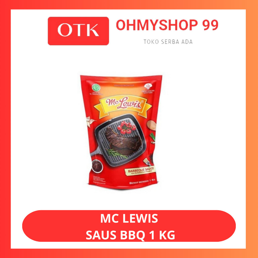 

MC LEWIS BBQ Barbeque Sauce Saus Barbeque 1kg