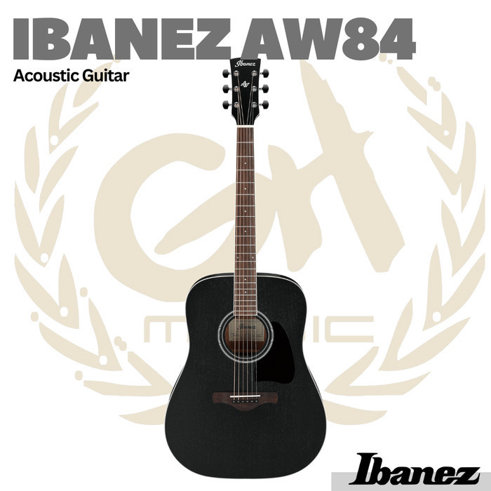 Ibanez Artwood AW84 Acoustic Guitar - Gitar Akustik