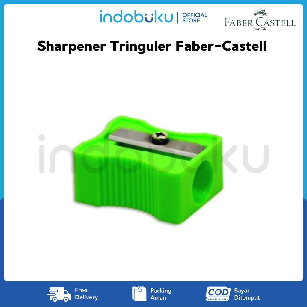 

Sharpener Tringuler Faber-Castell Serutan Faber-Castell 802021