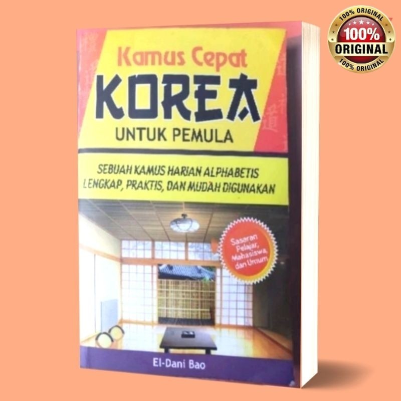 Kamus cepat korea untuk pemula/kamus bahasa korea/kamus