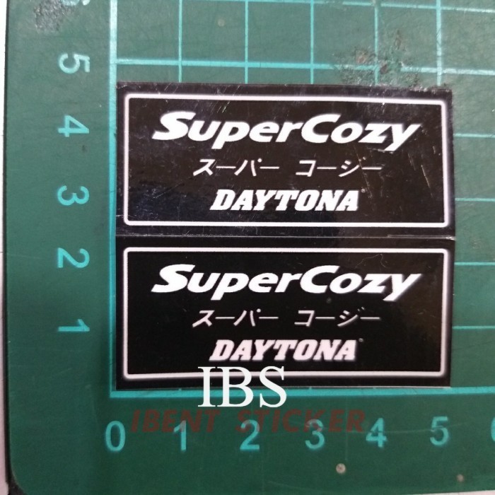 STIKER STICKER SHOCKS SUPER COZY DAYTONA STIKER POLET