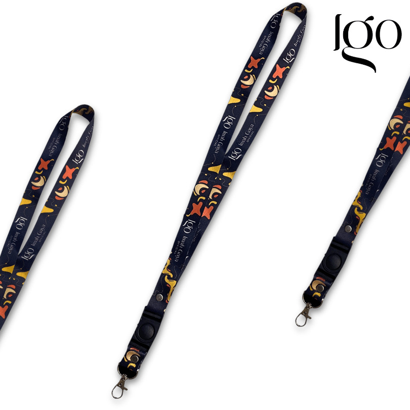 

IGO Lanyard Craft Tali ID CARD Igo 2 sisi