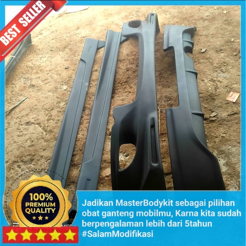 body kit Yaris gialla 2006-2008 Aksesoris Mobil Grade A Original