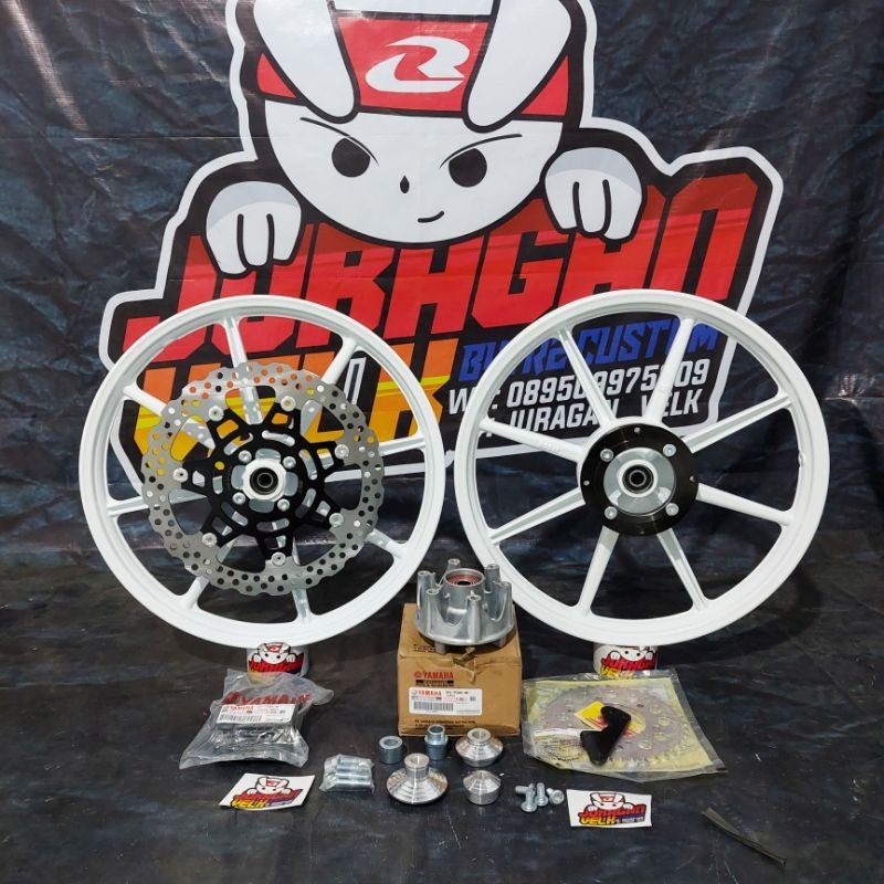 wheelset velg palang 8 vrossi copy rcb sp811 pnp cb150r cbr crf R15 tiger revo supra gtr sonic