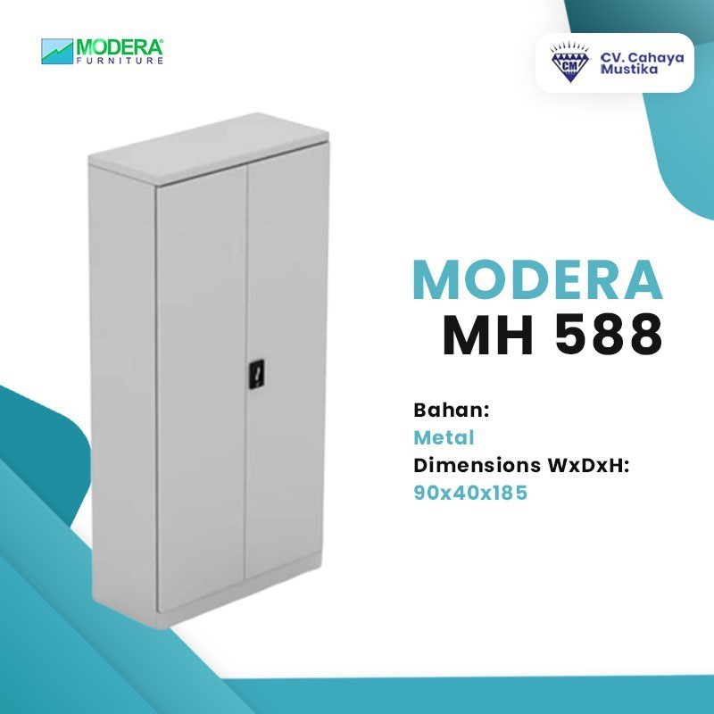 Jual Almari Baju Besi/Almari Baju Minimalis/Almari Baju Kayu/Almari Baju Kaca Malang Modera MH 588