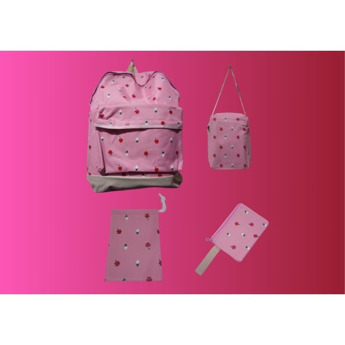 Tas Anak Kecil Lucu Karakter Strawberry