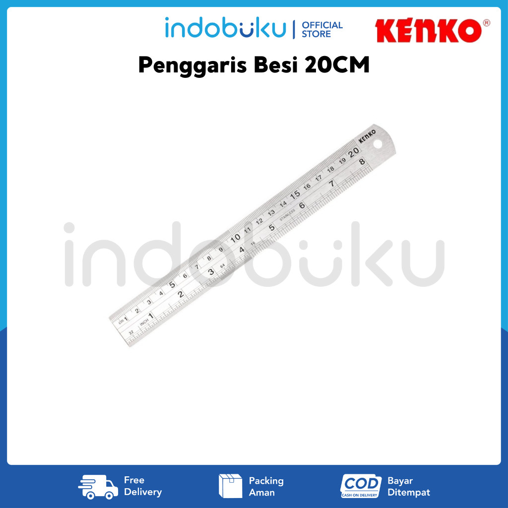 

Penggaris Besi Kenko 20CM