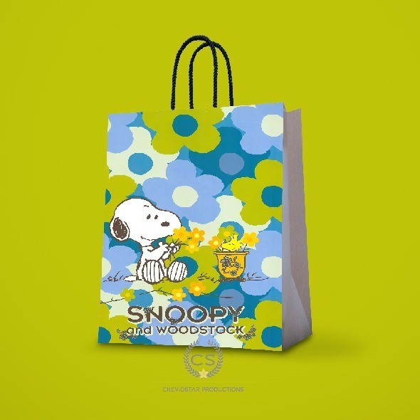 

Andriant Paper bag snoopy/size L/paper bag tas kado/goodie bag/hampers/custom - 1, M
