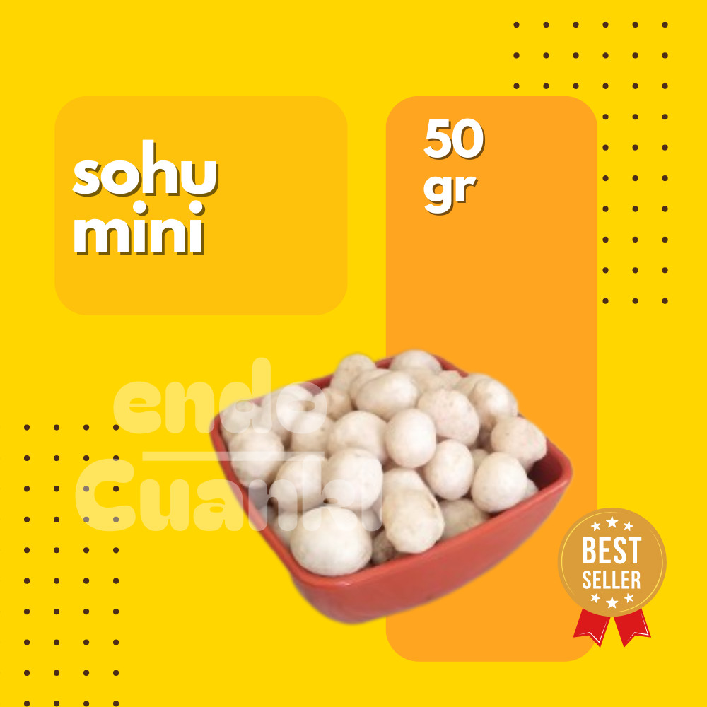 

50 Gr SOHU MINI Cuanki Bulat untuk Topping Baso Aci Seblak
