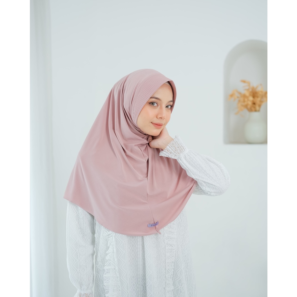 Jilbab Instan Bergo Hamidah Jersey Premium Hijab Khimar Penguin Hijab Geblus Olahraga Daily Shafira