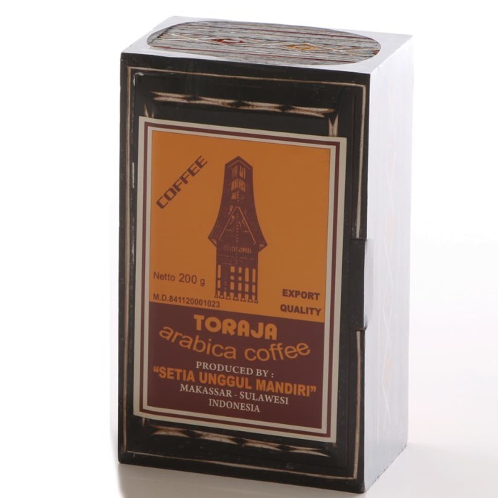 

[Coffee New] KOPI TORAJA ARABIKA BLEND KOTAK 200 GRAM (KOPI BUBUK HALUS)