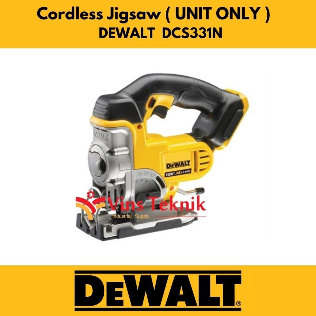 promo Mesin gergaji baterai cordless jig saw jigsaw DCS331N DEWALT DCS331