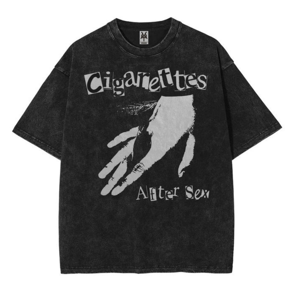 Kaos oversize cigarettes after sex sweet washed washing vintage tee