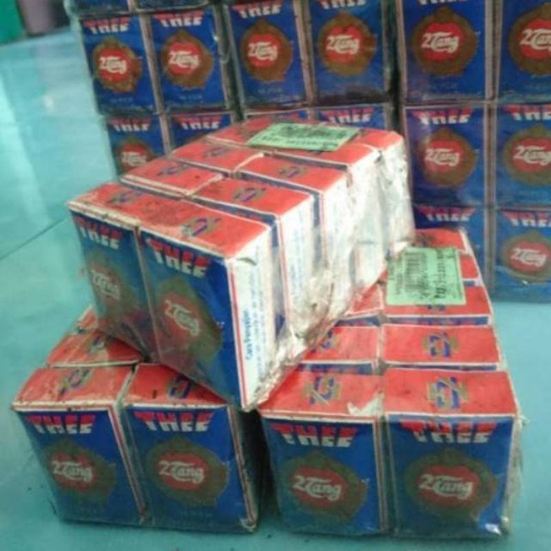 Teh 2 tang premium Biru 1pak Teh dua tang premium Tubruk