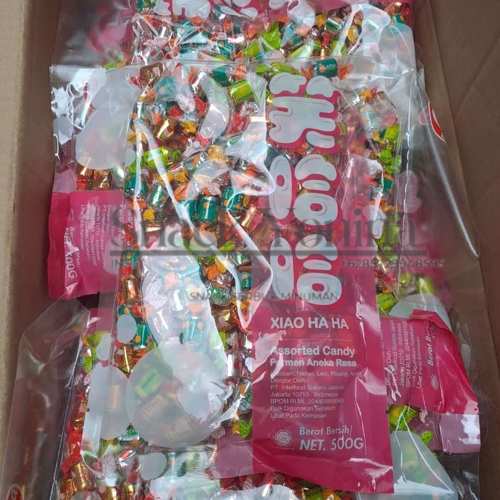 

Naraya Xiaohaha Assorted Candy-permen aneka rasa 500 grGratis Ongkir & COD