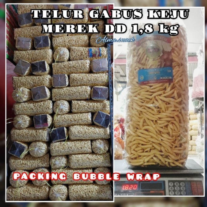 

New 1 BAL 1.8 KgTELUR GABUS KEJU DD / CENDOL KEJU DD ASLI