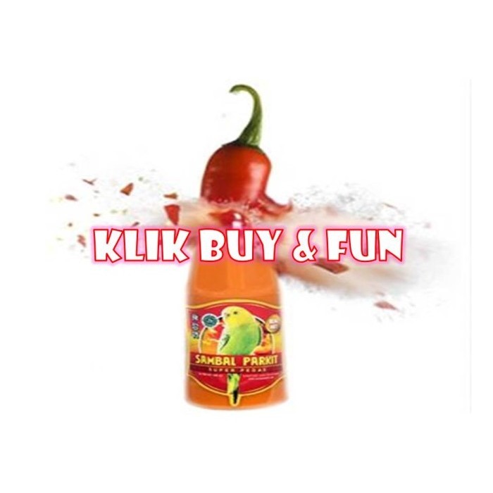 

Sambal Parkit Sambal Pedas 300 ml Botol Plastik