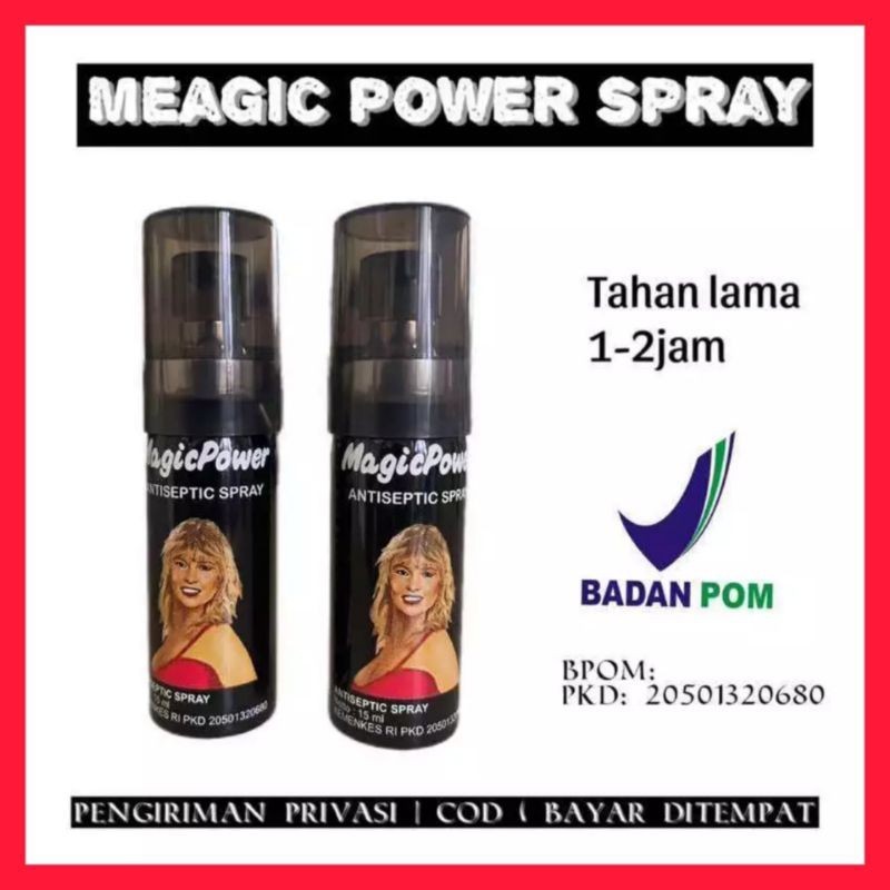 MAGIC POWER CLASSIC BOTOL SPRAY/ TISSUE ANTISEPTIK PRIA