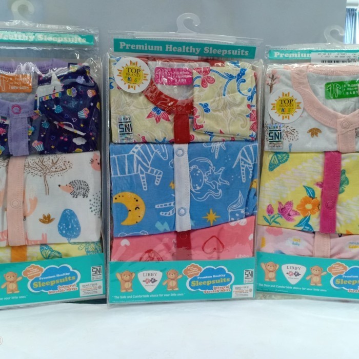 LIBBY BABY - LIBBY SLEEPSUIT  HEALTHY