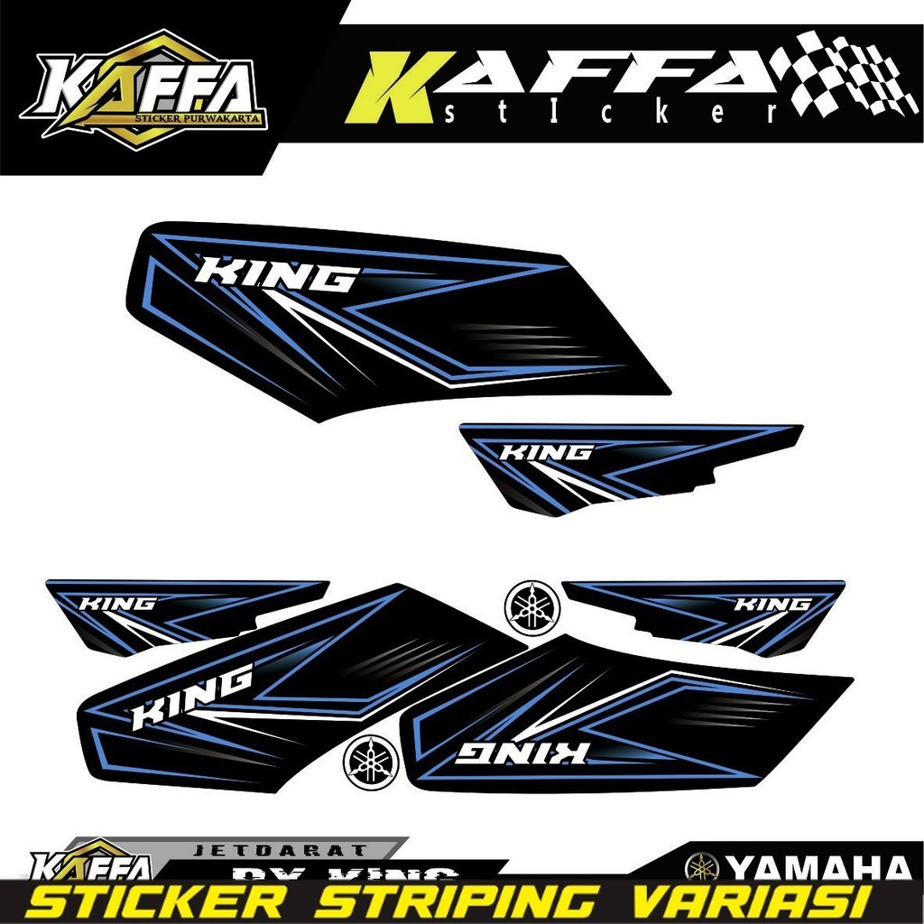 COD/ VARIASI Striping Rx King - Stiker Variasi List Motor Rx King Racing STICKER VARIASI