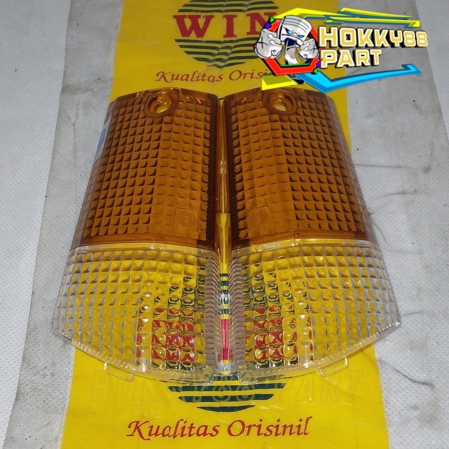 Mika Lampu Sen Depan Astrea Prima 1989 1990 1991 WIN | kaca riting sein depan kanan kiri motor honda