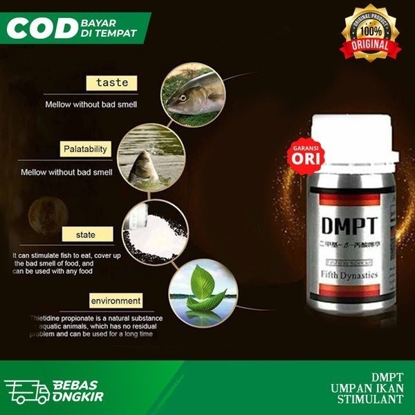 JCM DMPT STIMULANT ORIGINAL Penarik Ikan Umpan Adiktif Umpan Pancing Bubuk