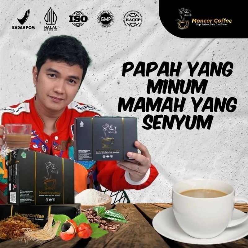 

Monceer Coffee Original | Kopi Pria Dewasa | Halal & Bpom