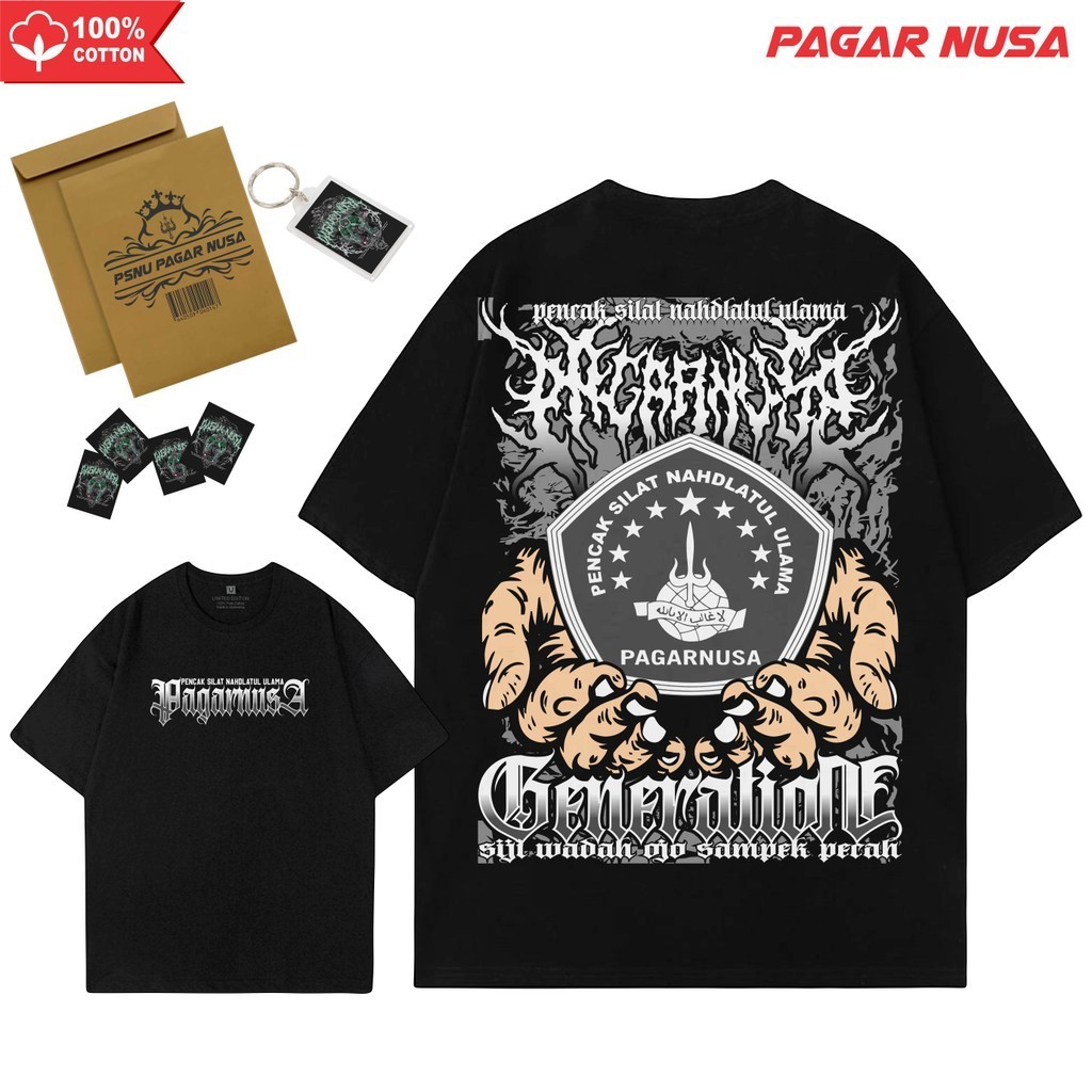 KAOS PAGAR NUSA PN Psnu Grey PN GASMI  SENYAPN GARAPN