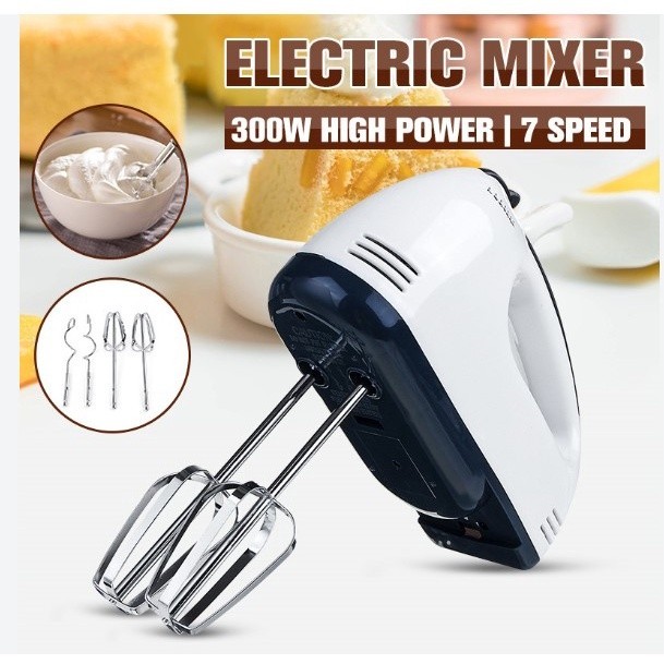 HAND MIXER PENGADUK ADONAN KUE MESIN PEMBUAT KUE ALAT PENGOCOK ADONAN