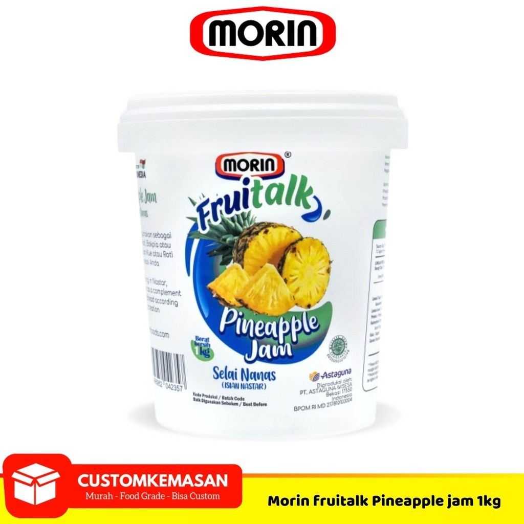 

Morin Fruitalk Pineapple Jam 1kg / Selai Nanas Morin / Selai Nanas Nastar Morin / Selai nanas / Selai Nanas Nastar / Selai Nanas Morin 1 kg