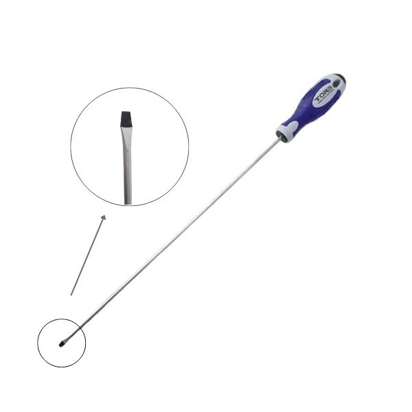 Obeng Panjang Karburator Tora Minus ( - ) 3x300mm 3 x 300 mm Screw Driver Long Obeng Hp Screwdriver