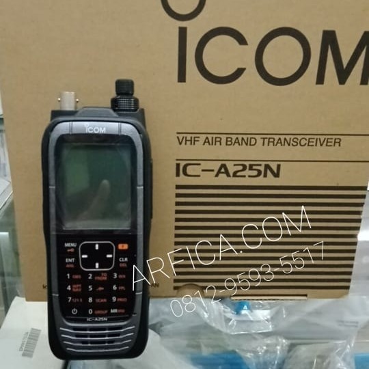 promo terbaru RADIO HT ICOM IC-A25N VHF AIR BAND TRANSCEIVER / HT ICOM IC A25N