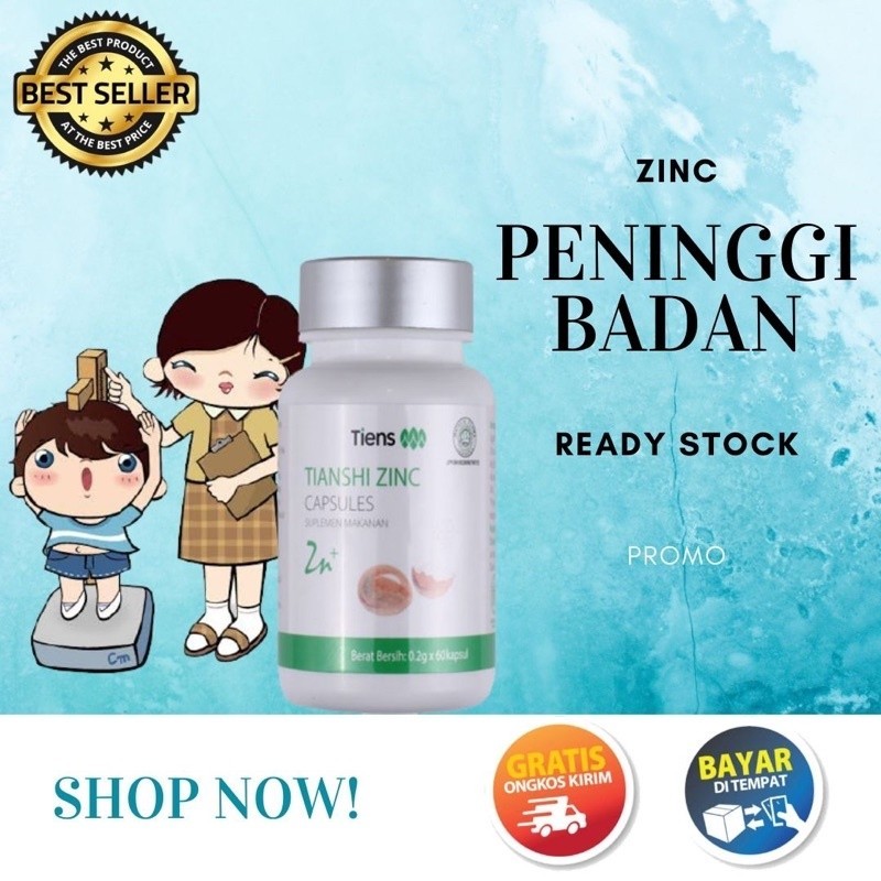 Murah Ori Paket Peninggi Badan Tiens Kalsium Nhcp Zinc Tianshi Penambah Tinggi Growup