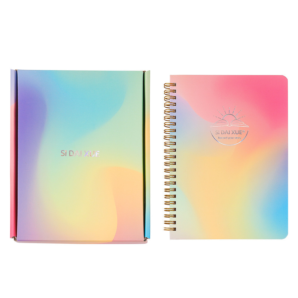 

SIDAIXUE Notebook Perencana Spiral A5 Cetak Kustom Buku Catatan Dairy Logo Hologram