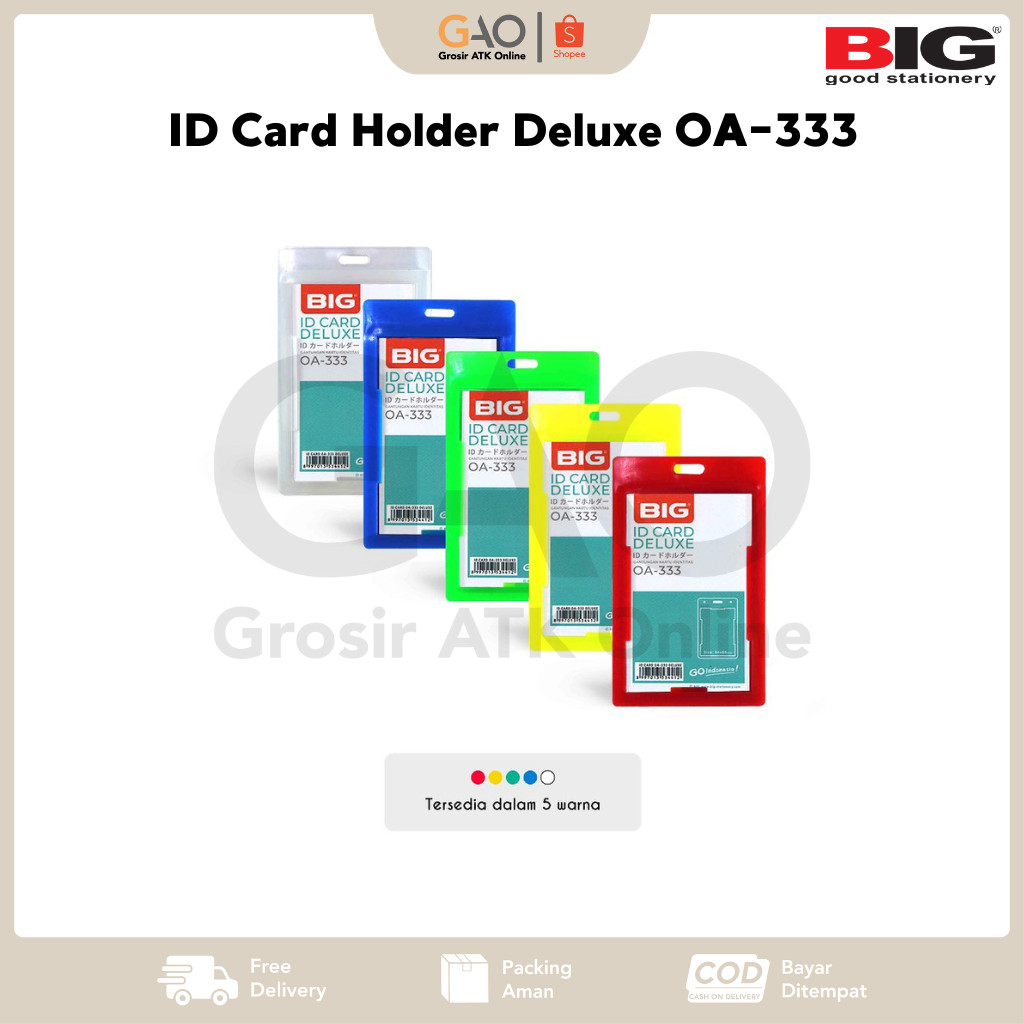 

ID Card Holder Deluxe BIG OA-333