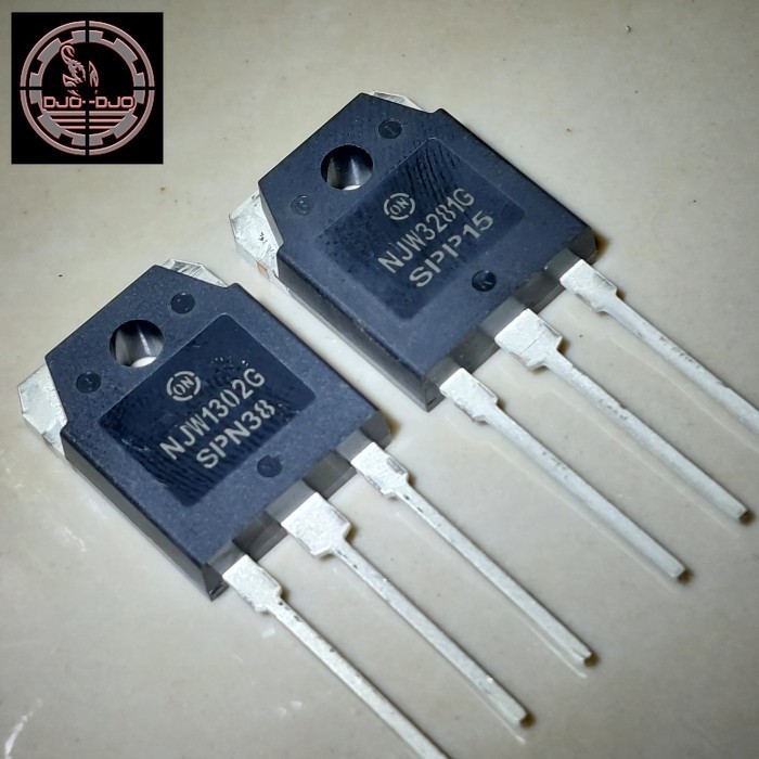 NJW1302G NJW3281G Sepasang Transistor NJW1302 NJW3281 NJW 1302 3281