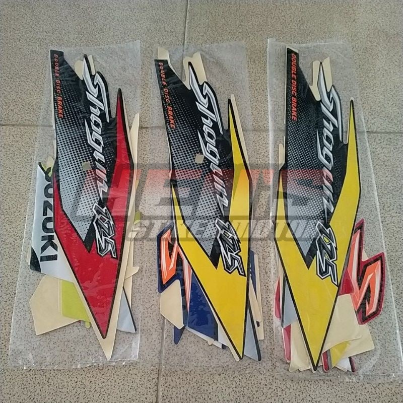 Striping Shogun SP tahun 2006