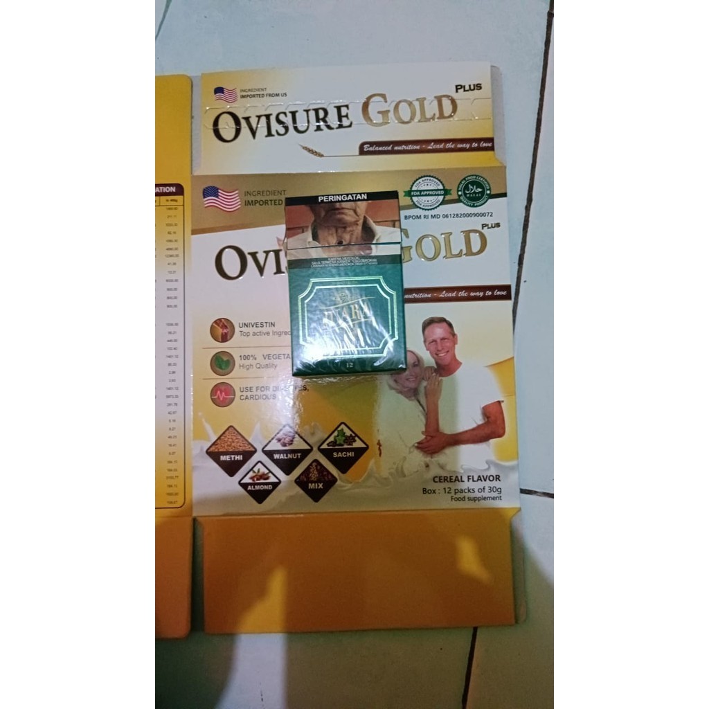 

OVISURE GOLD MILK SUSU OBAT TULANG DAN SENDI YG SEHAT 100% DI IMPORT USA BPOM