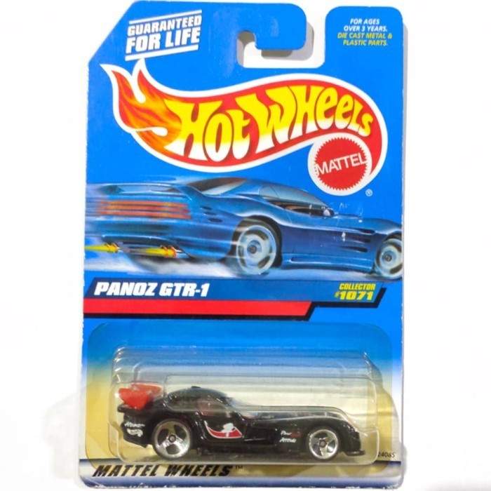 HW Hot Wheels Panoz GTR 1 hitam 1999 -DD24