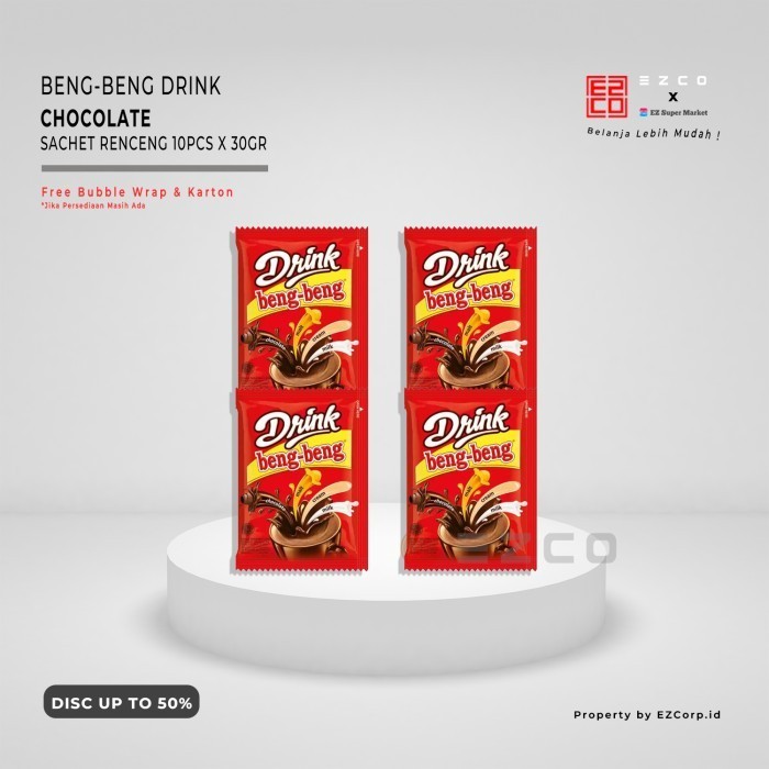 

BENG-BENG DRINK SACHET RENCENG 10 PCS X 30 GRAM