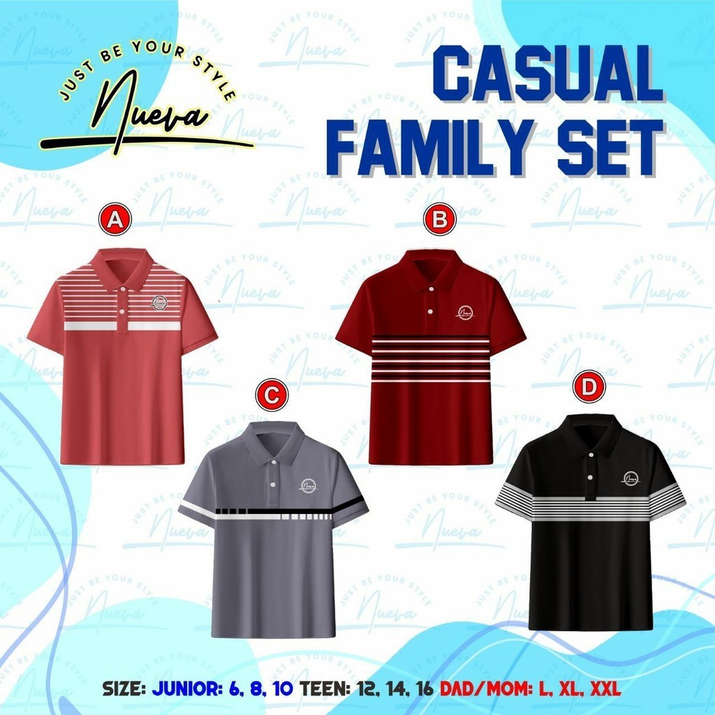 CASUAL FAMILY SET BY NUEVA - MAN