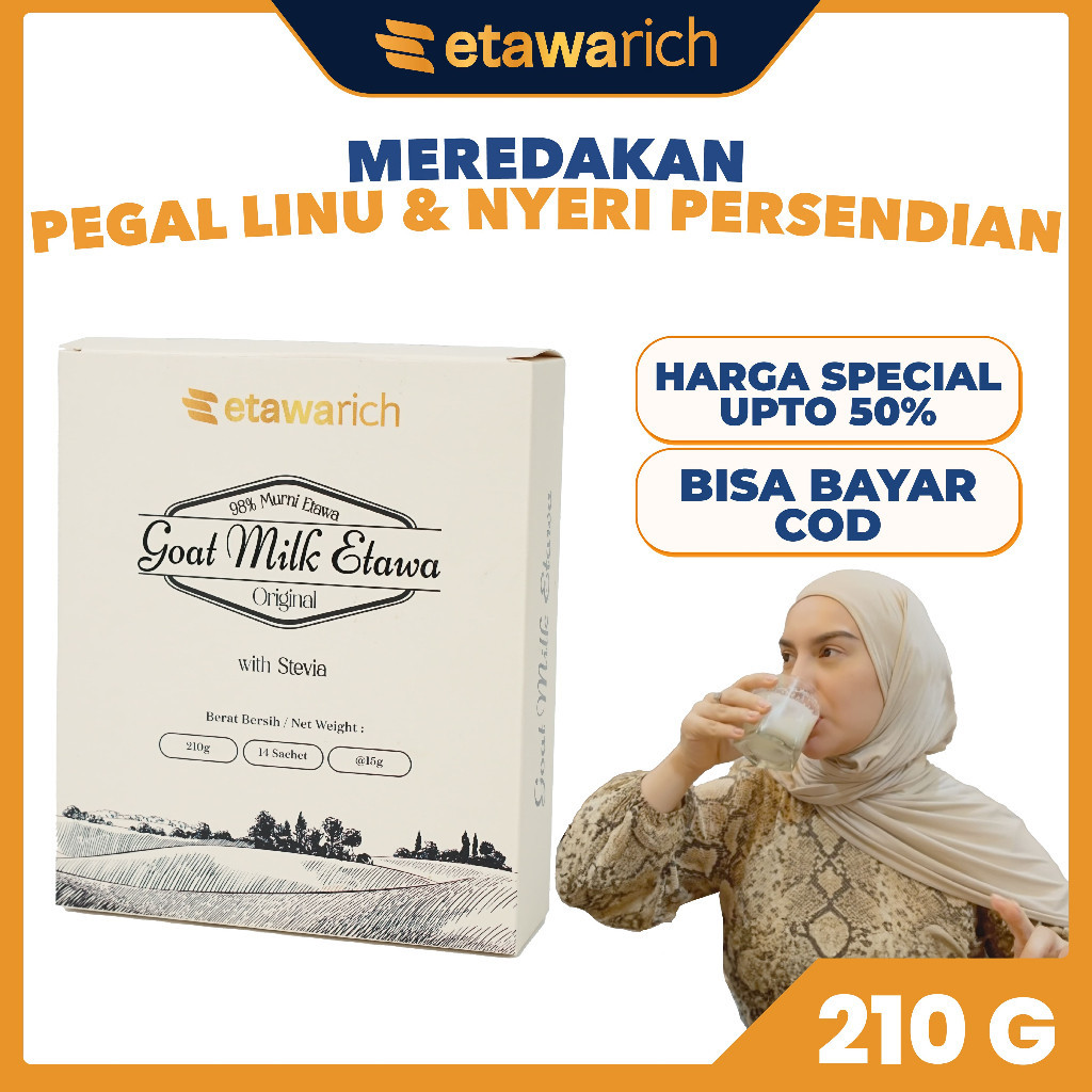 

Susu Kambing Etawarich Membantu Meredakan Pegal Linu Dan Nyeri Persendian