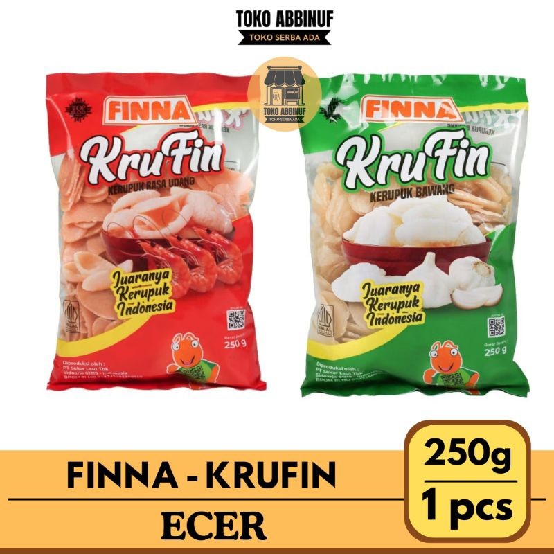 

FINNA - KRUFIN 250g - KRUPUK FINNA UDANG BAWANG