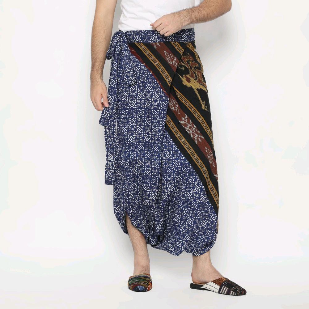 LIMITTES Celana Sarung Batik Tenun Etnik Lebaran Pria Wanita