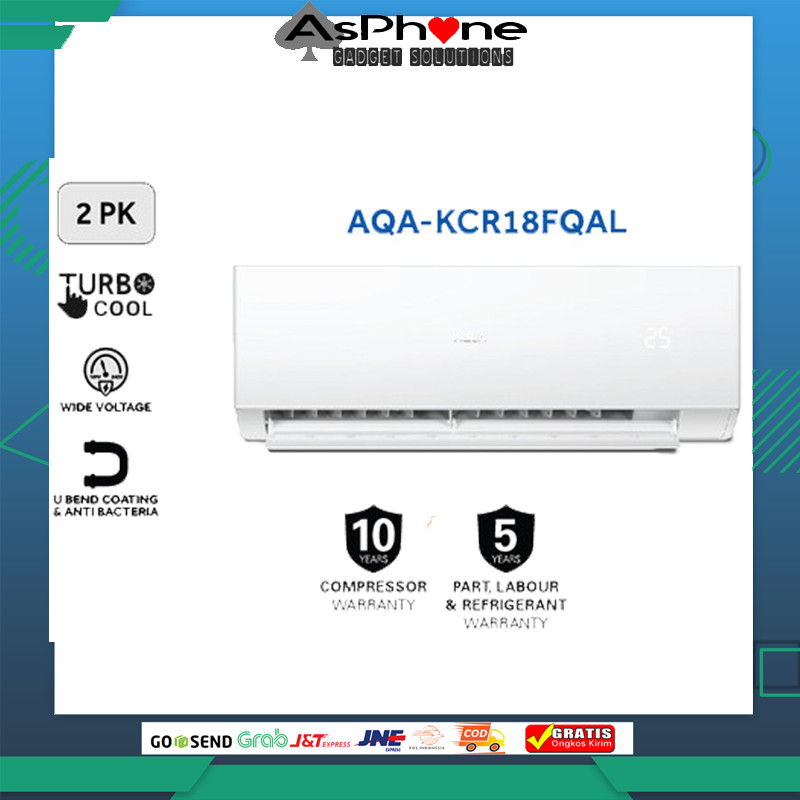 AC AQUA 2PK 18fqal Garansi resmi